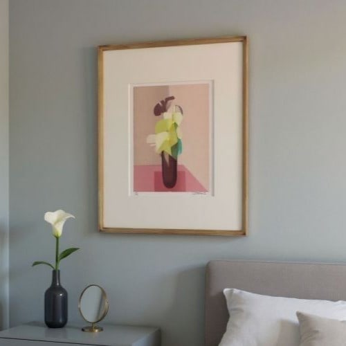 French Modern Art 1990 Bouquet de fleurs by Alfred Defossez (1 of 10)