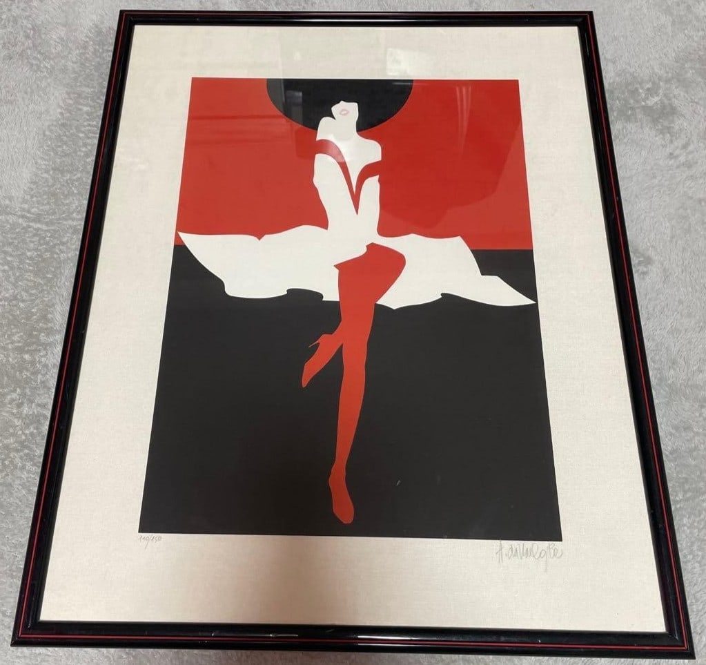 Amleto Dalla Costa Contrasto No.1 Signed Serigraph Italian Modern Art (1 of 5)
