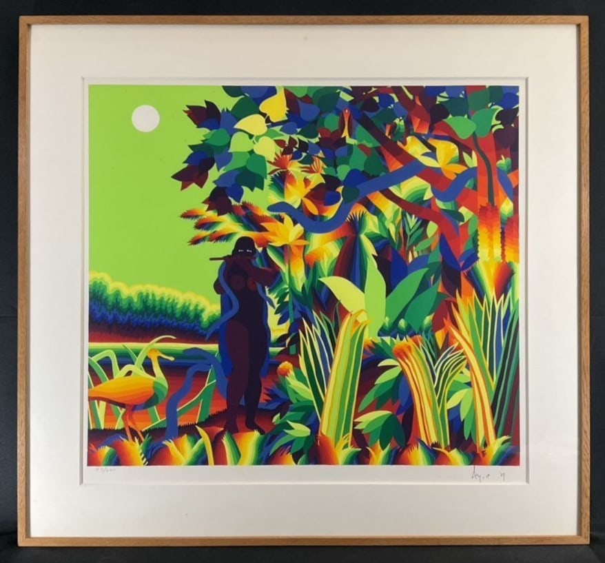 Ay-O Rainbow Maker Silkscreen Signed Japanese Fluxus Art 42/ 200 Framed: Ay-O Rainbow Maker Silkscreen Signed Japanese Fluxus Art 42/ 200 Framed Item Specifics: Artist: Ay-O Unit Of Sale: Single Piece Signed By: Ay-O Image Orientation: Portrait Signed: Yes Size: Large Mate