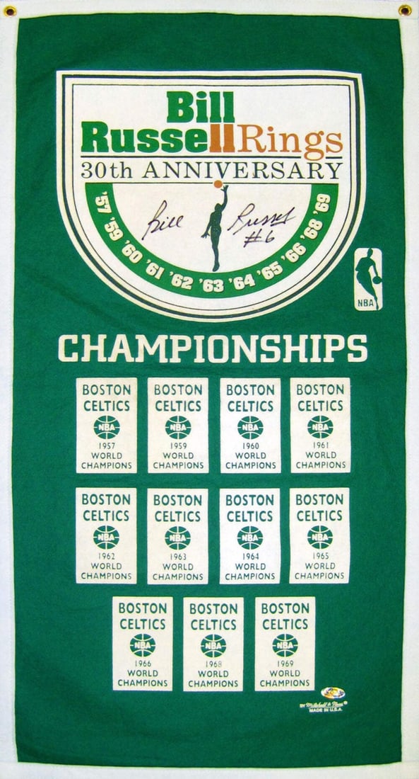 Russell Banner Exclusive Autographed Anniversary Bill 30th (1 of 1)