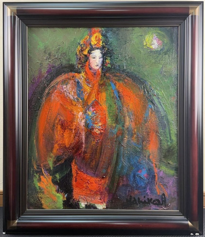 Nahiko Tsukigata Takigi Noh Oil Painting F12 Japanese Noh Art w/ COA Framed: Nahiko Tsukigata Takigi Noh Oil Painting F12 Japanese Noh Art w/ COA Framed Item Specifics: Artist: Nahiko Tsukigata Unit Of Sale: Single Piece Signed By: Nahiko Tsukigata Size: Medium Signed: Yes Mat