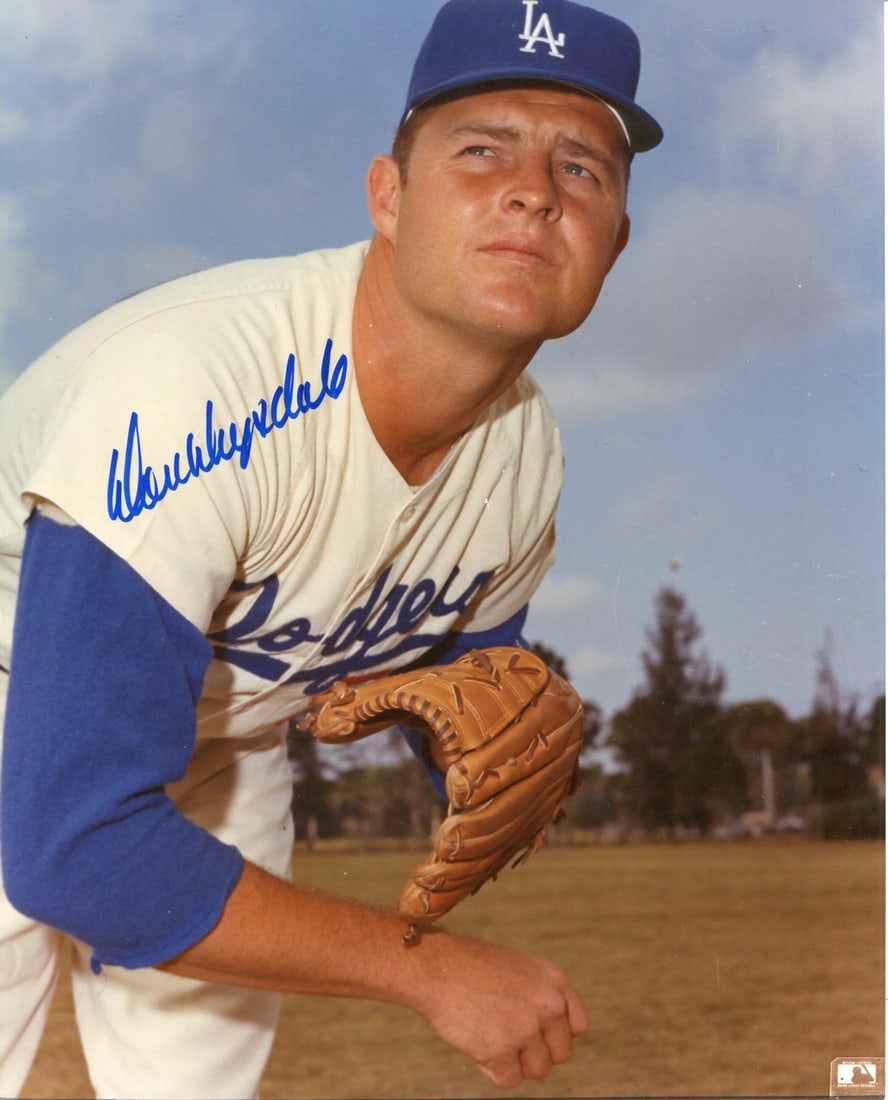 Don Drysdale Autographed 8x10 Photo (1 of 1)