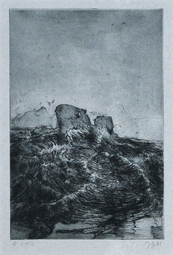 Copperplate Print Signed 1971 By Ltd Horst Janssen Ed Art Framed: Copperplate Print Signed 1971 By Ltd Horst Janssen Ed Art Framed Item Specifics: Artist: Horst Janssen Subject: Abstract Modern Art Material: Copperplate print on paper Style: Japanese Size: 22 x 14.7