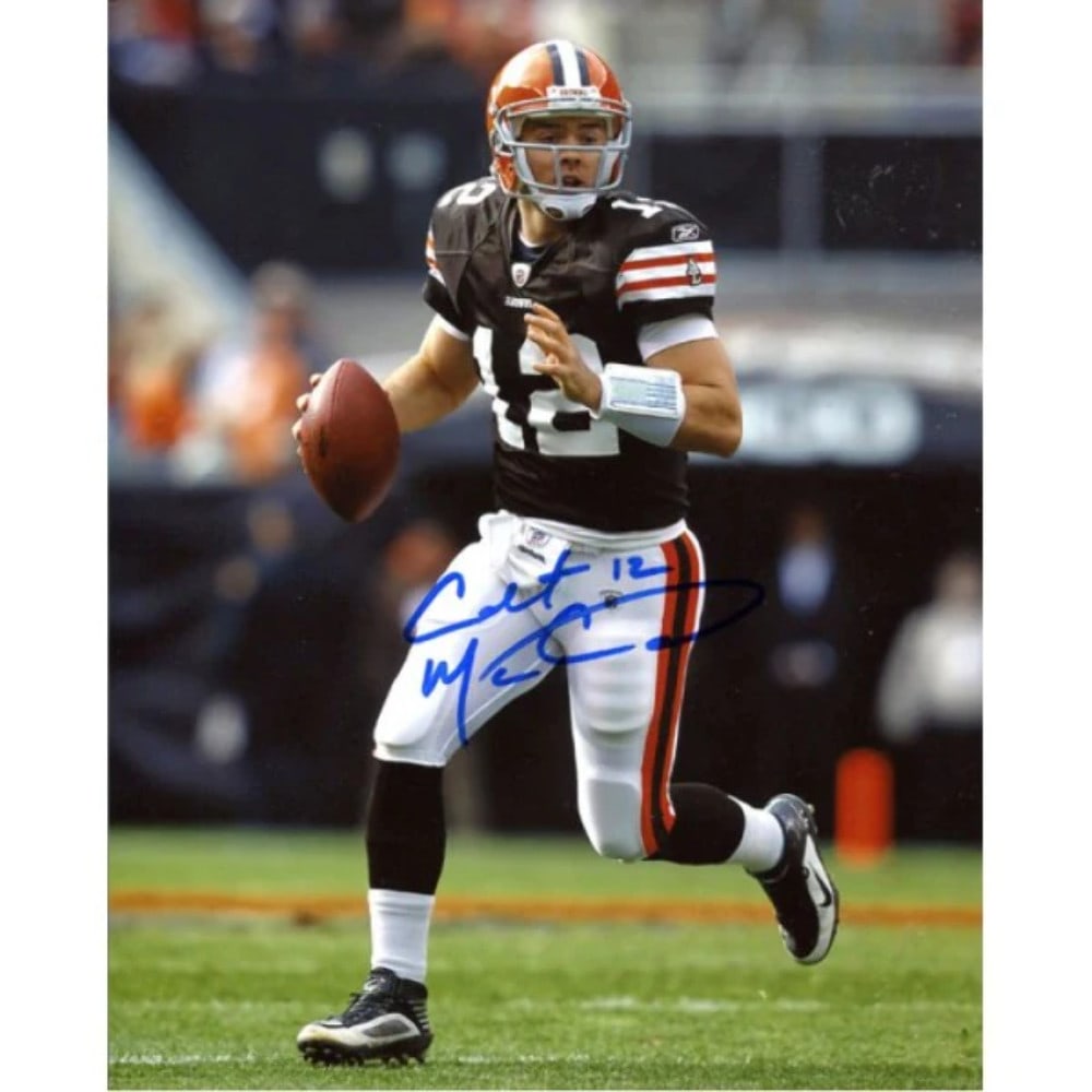 Colt McCoy Autographed 8x10 Photo (1 of 1)