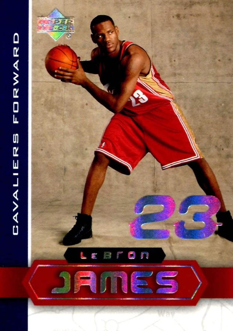 LeBron James 2003 Upper Deck Superstars #lbj-3 Card (1 of 2)