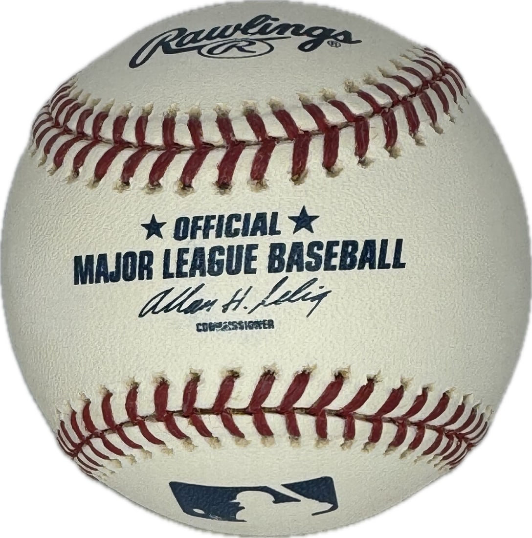 Coleman Autographed Baseball: Coleman Autographed Baseball Choo Choo Coleman's autograph adorns the sweet spot of this baseball, signed in blue pen. The James Spence Authentication (JSA) verifies the signature's legitimacy. This s