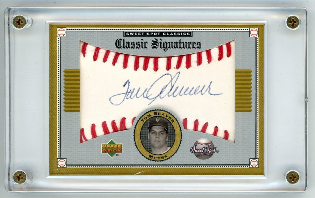 Tom Seaver 2002 Upper Deck Classic Signatures #S-TS (1 of 2)