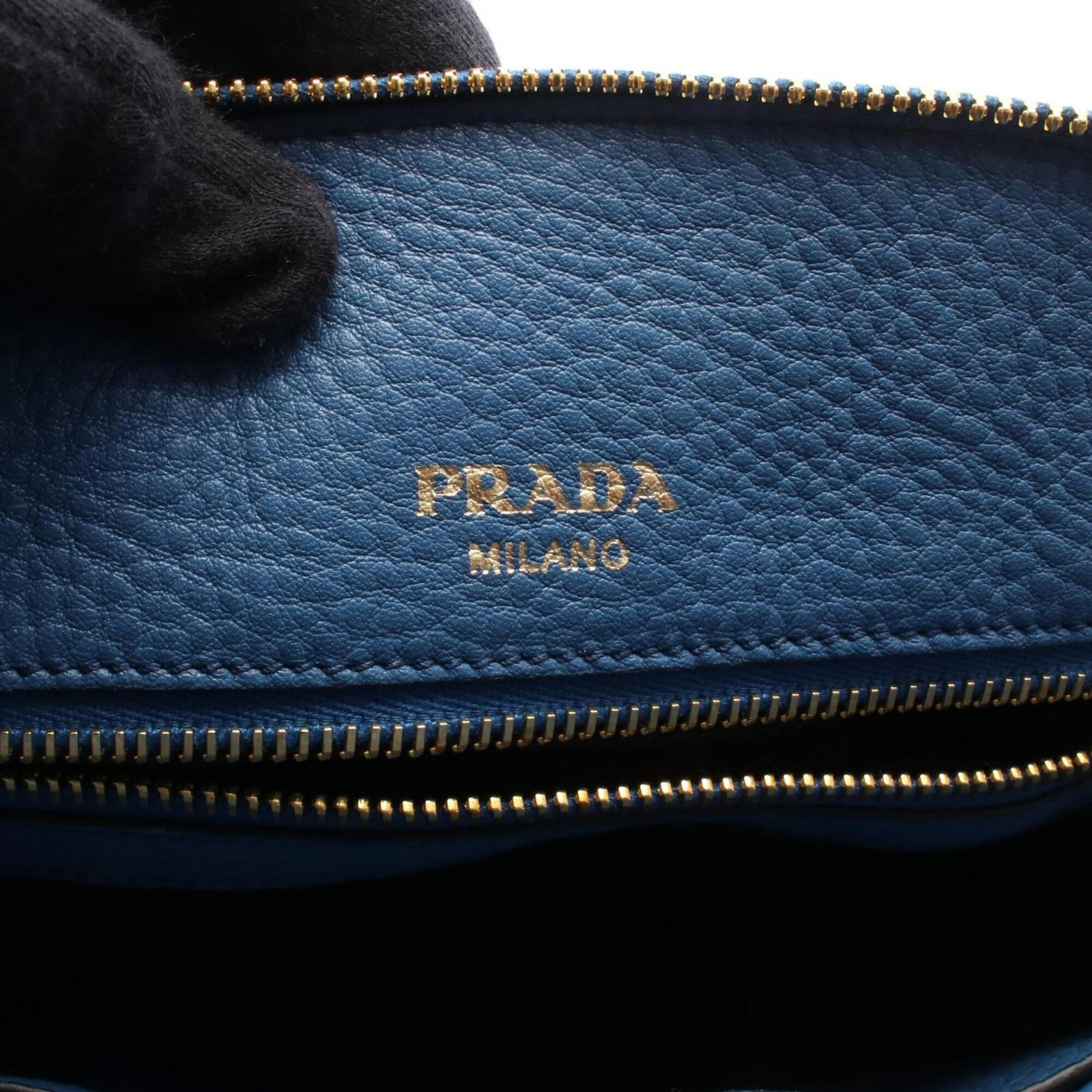 Handbag Leather Prada - 4