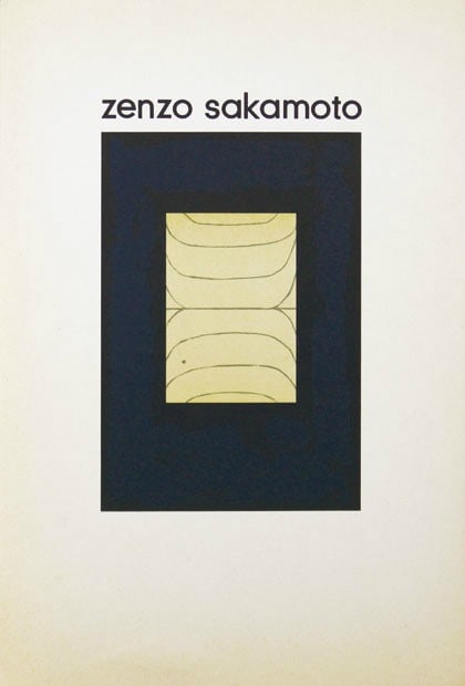 ZENZO SAKAMOTO Collected Works 1962 1976 Japanese Abstract Art Book: ZENZO SAKAMOTO Collected Works 1962 1976 Japanese Abstract Art Book Item Specifics: Artist: Zenzo Sakamoto Subject: Japanese Abstract Art Material: Paper Style: Japanese Year Of Production: 2010
