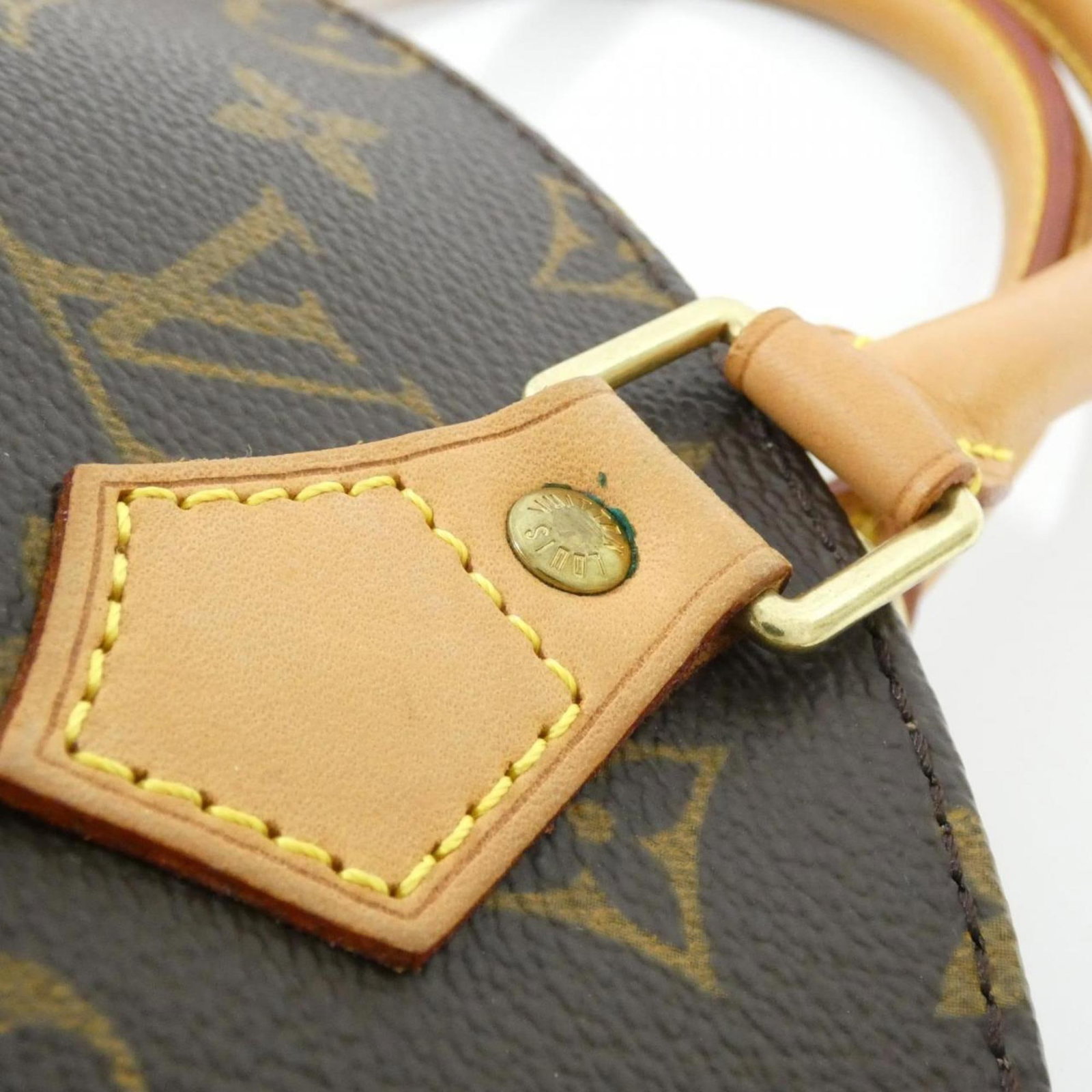 Vuitton Louis Eclipse Monogram Handbag Canvas Coated - 4