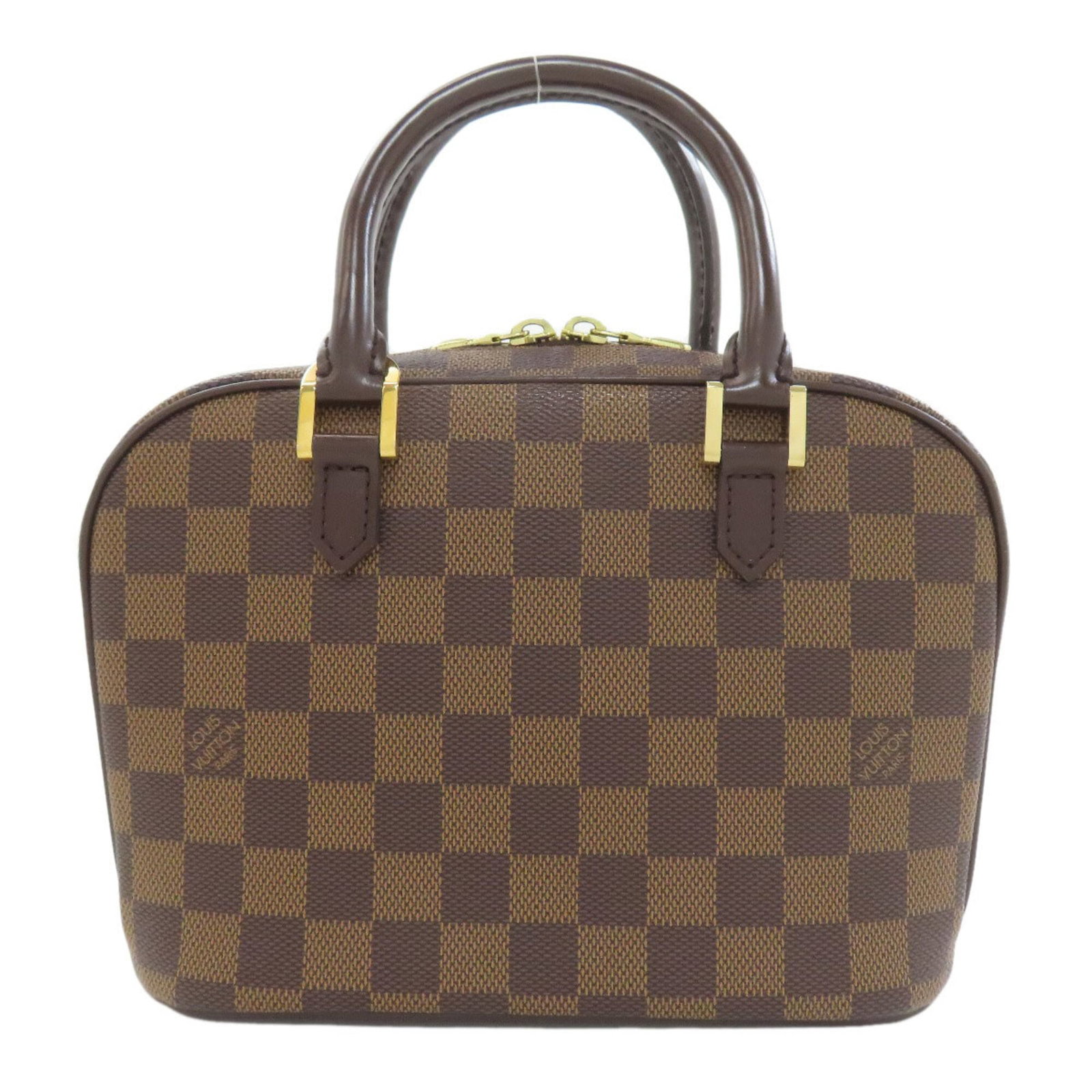 Louis Vuitton Handbag Damier Canvas: Louis Vuitton Handbag Damier Canvas Damier Canvas, Ebene. This Louis Vuitton handbag features the iconic Damier canvas design and Ebene colorway, a classic combination that exudes timeless elegance. W