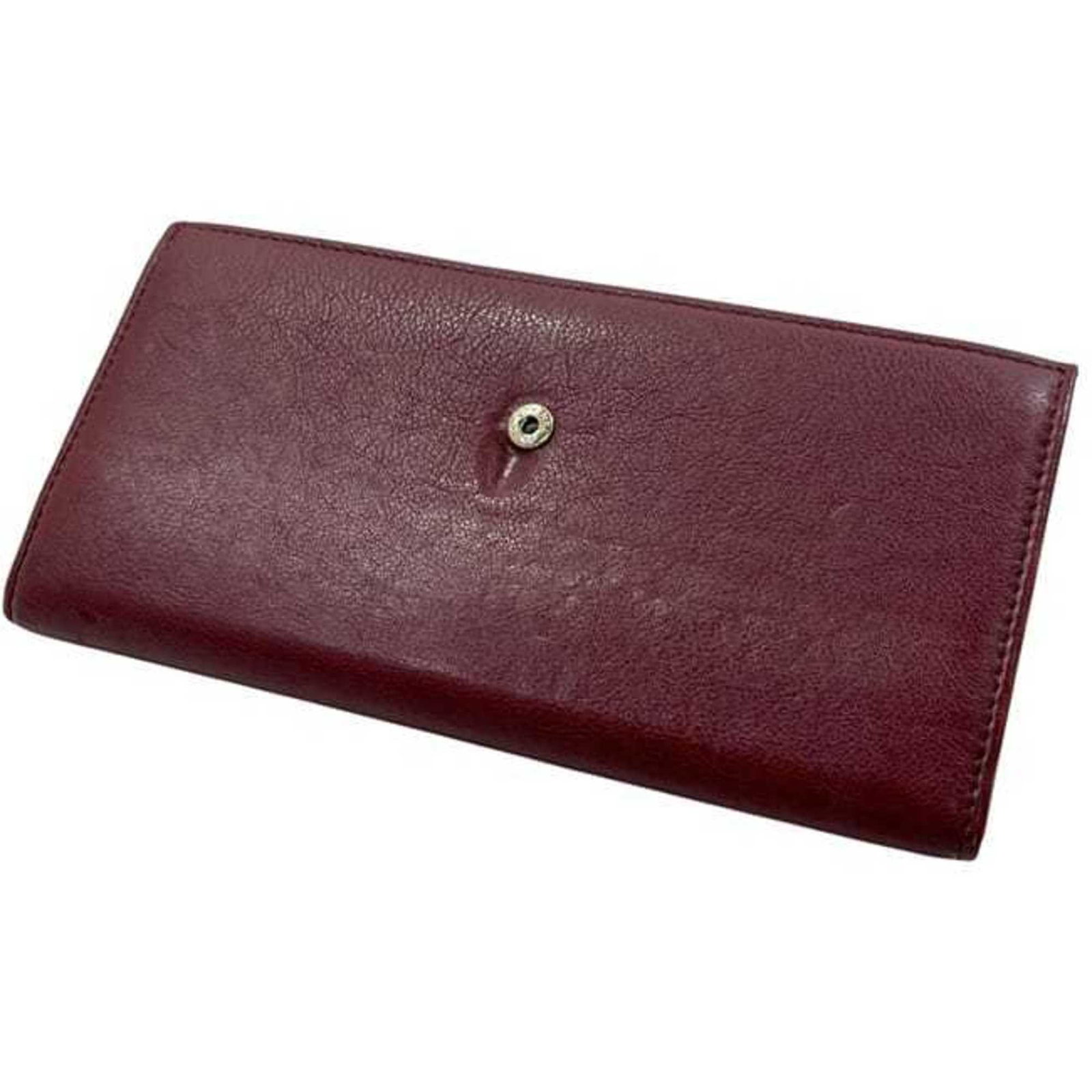 Long Wallet Bi Fold Leather - 6