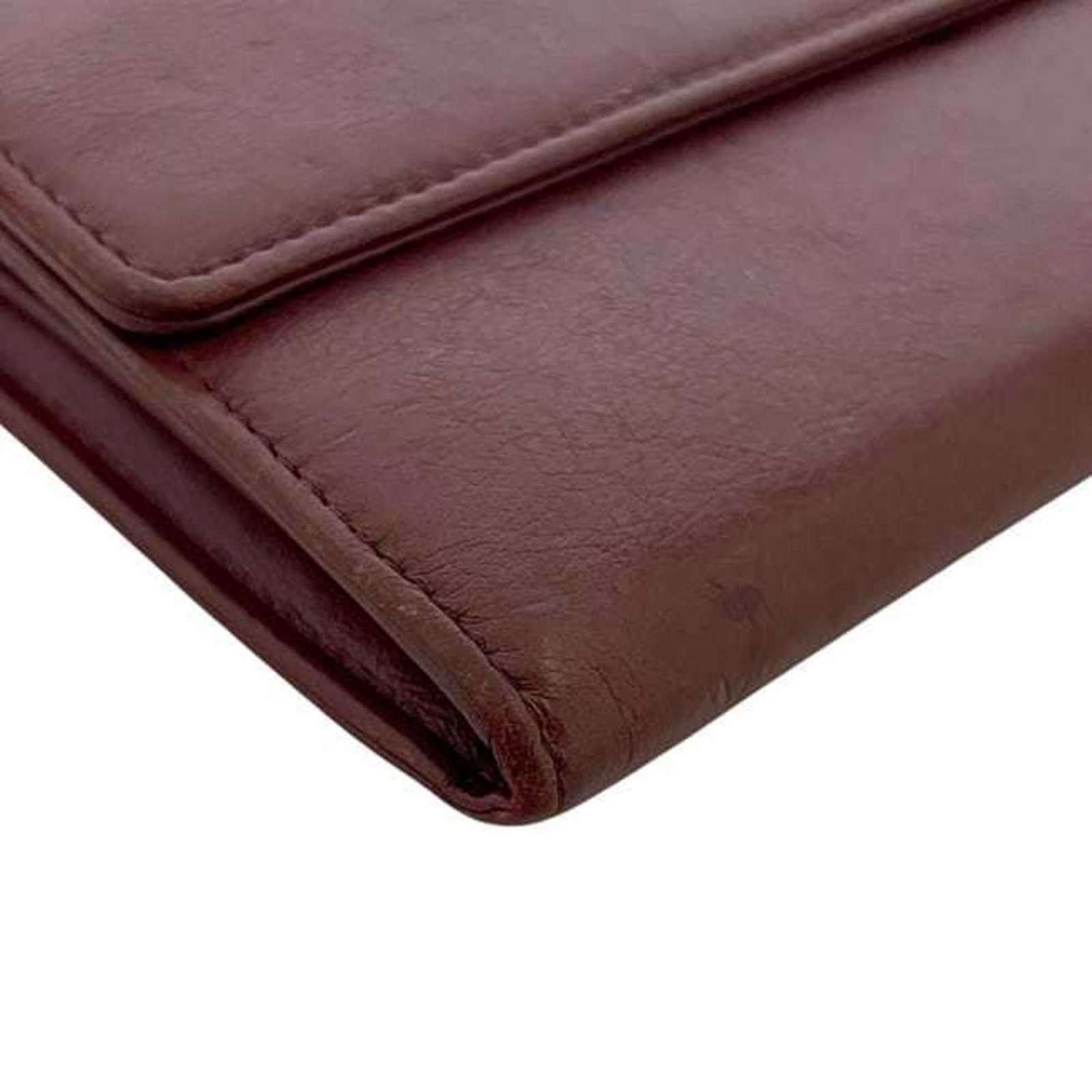 Long Wallet Bi Fold Leather - 8