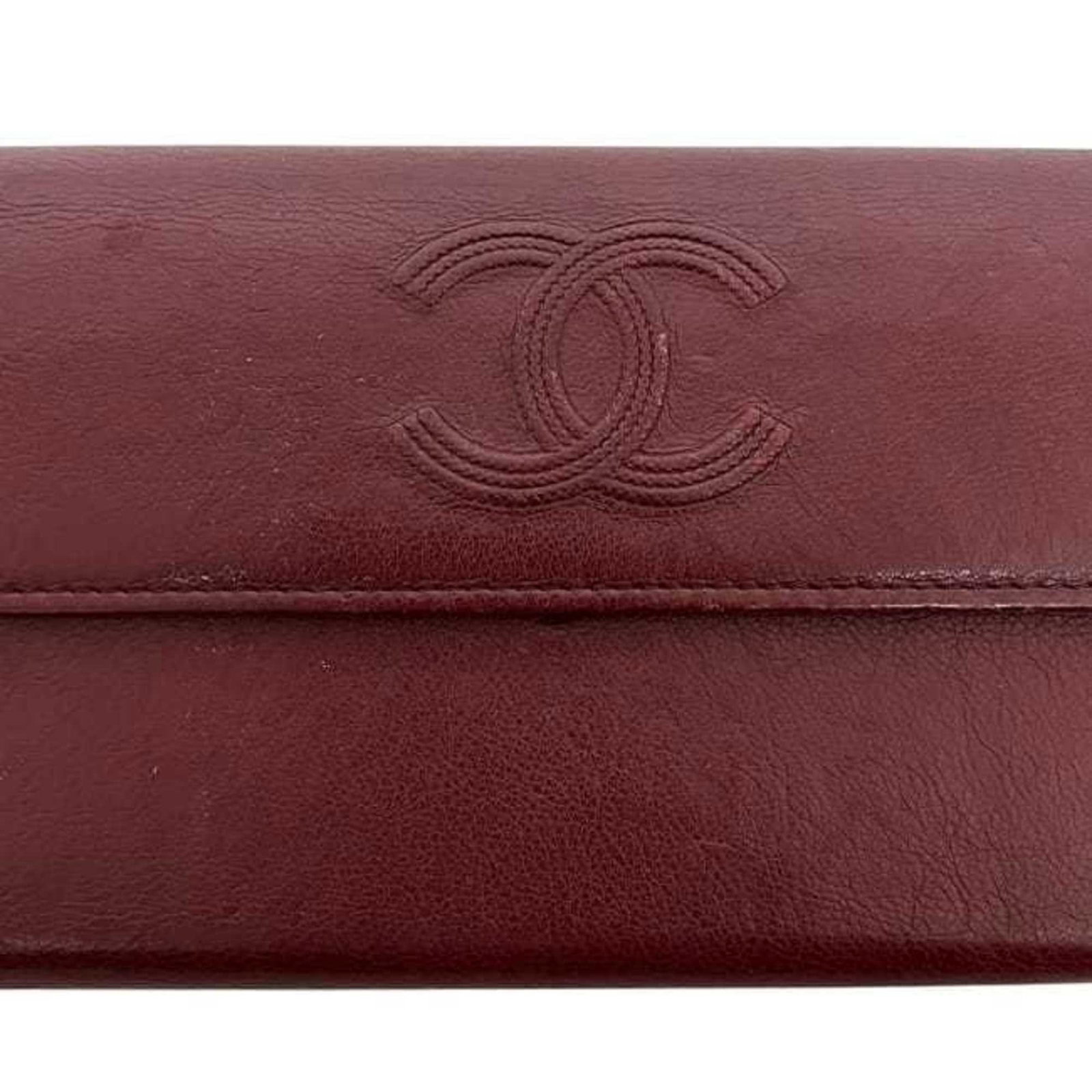 Long Wallet Bi Fold Leather - 9
