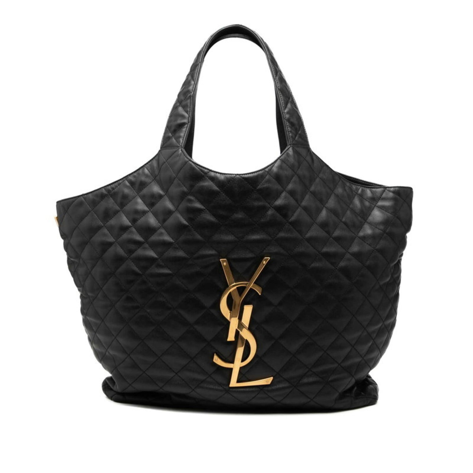 Saint Laurent Pouch Shopping Bag Shoulder Bag Tote Bag Leather (1 of 7)