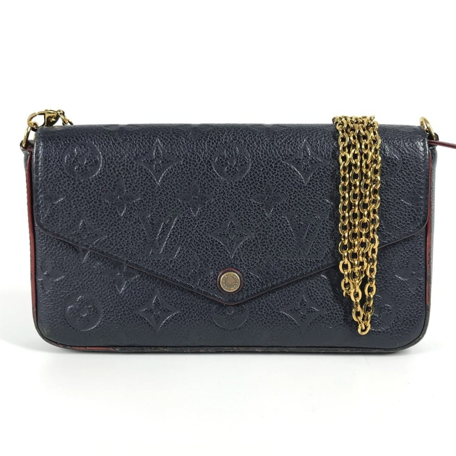 Chain Wallet Monogram Louis Vuitton Shoulder Empreinte: Chain Wallet Monogram Louis Vuitton Shoulder Empreinte Chain Wallet Monogram Louis Vuitton Shoulder Empreinte - A stylish and functional shoulder wallet featuring the iconic Louis Vuitton Monogram Emp