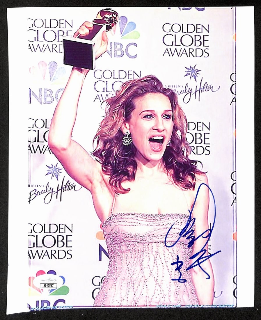 Jessica Parker Sarah Actress Footloose Signed 8x10 Photo Auto JSA: Jessica Parker Sarah Actress Footloose Signed 8x10 Photo Auto JSA Original 8x10 photo of Jessica Parker as Sarah in the iconic film Footloose, signed by the actress. The photo bears a JSA (James Spenc