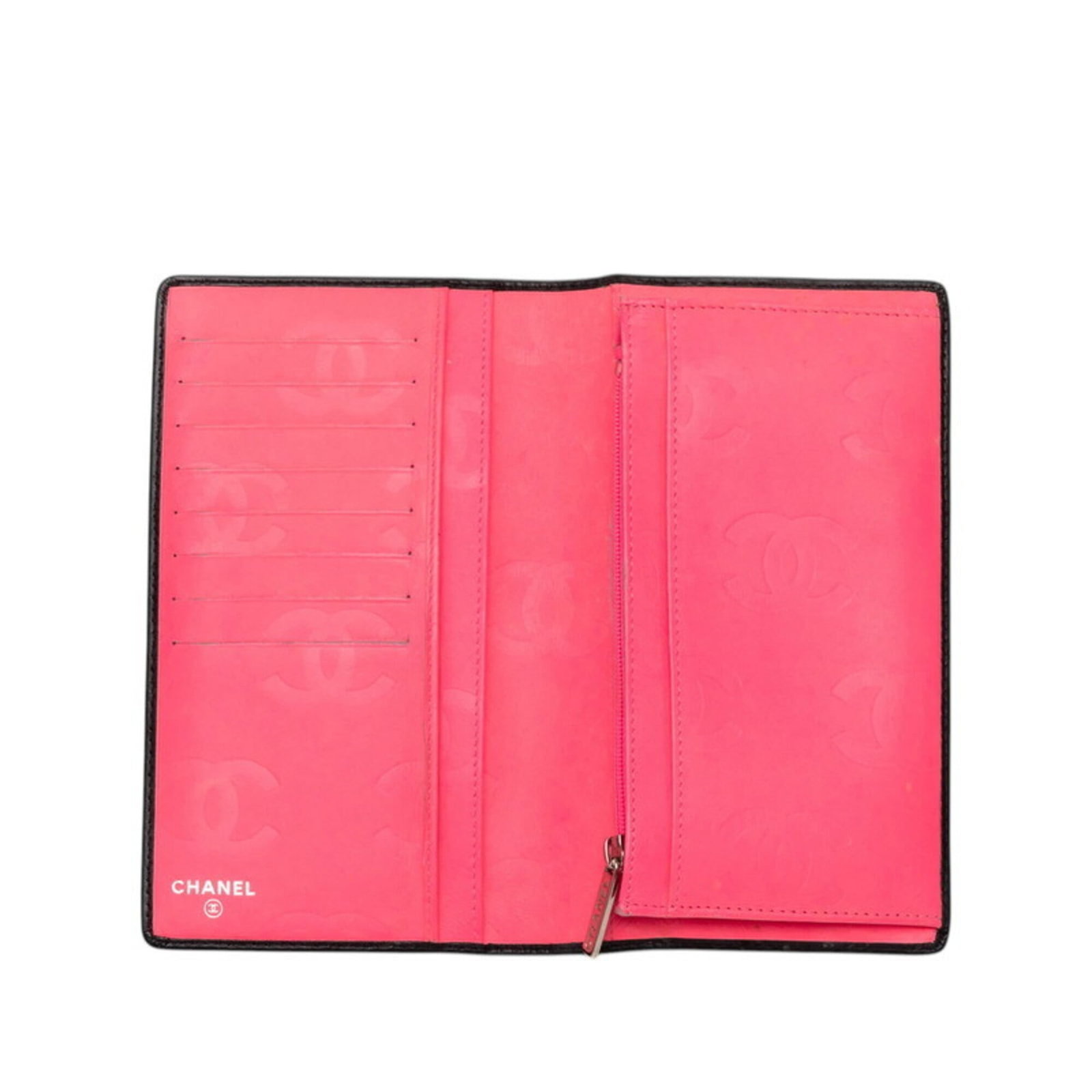 Long Wallet Bi Fold Leather - 4