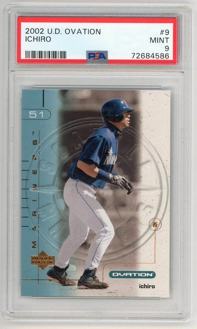 Upper deck ovation ichiro 2002 mt 9 (1 of 2)