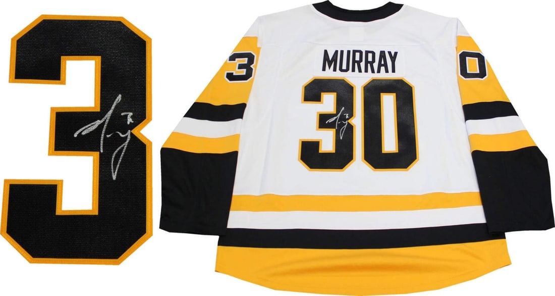 Matt Murray Autographed Pittsburgh Penguins Jersey (JSA): Matt Murray Autographed Pittsburgh Penguins Jersey (JSA) Authentic Matt Murray Autographed Pittsburgh Penguins Jersey. This James Spence Authentication (JSA) certified jersey features a silver