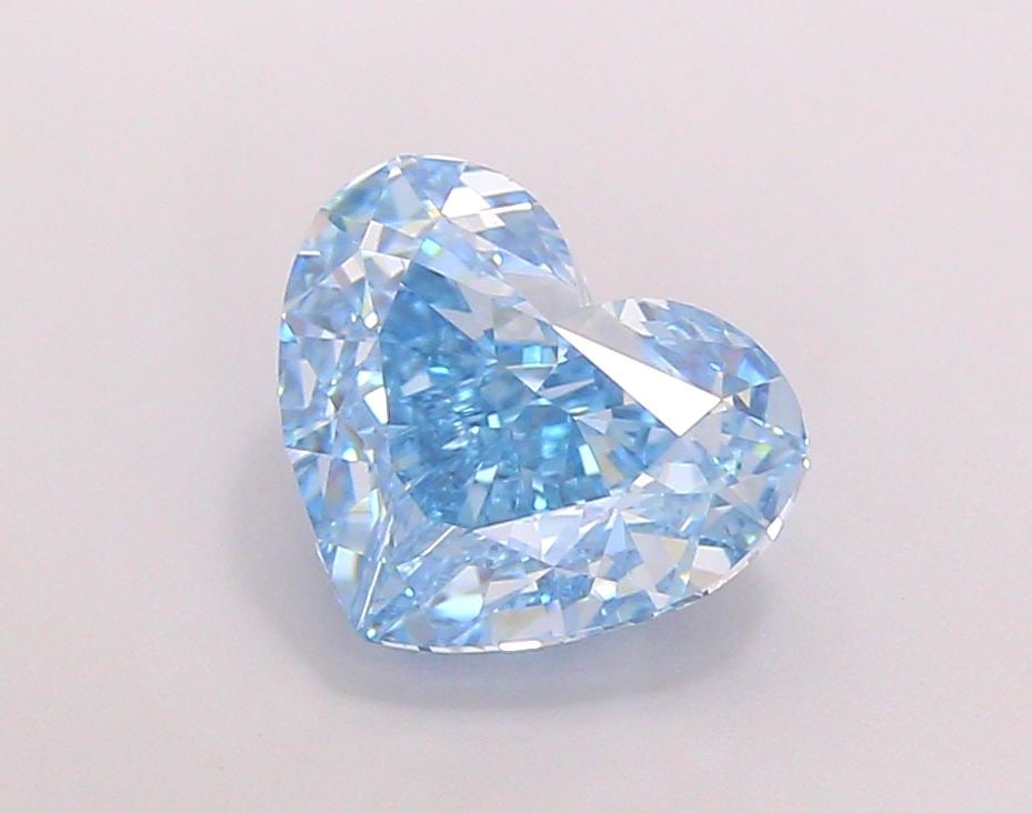 IGI Heart 3.49ct Fancy Vivid Blue VVS2 - Loose Lab Diamond: IGI Heart 3.49ct Fancy Vivid Blue VVS2 - Loose Lab Diamond Item Specifics: Source: This Is A Real Diamond Grown In A Lab Not Mined. Carat: 3.49 Cut: - Color: Fancy Vivid Blue Clarity: VVS2 Polish: EX 