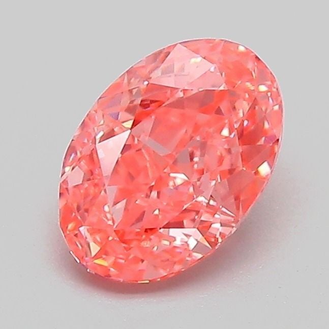 IGI Oval 1.08ct Fancy Vivid Pink VVS2 - Loose Lab Diamond: IGI Oval 1.08ct Fancy Vivid Pink VVS2 - Loose Lab Diamond Item Specifics: Source: This Is A Real Diamond Grown In A Lab Not Mined. Carat: 1.08 Cut: - Color: Fancy Vivid Pink Clarity: VVS2 Polish: EX S