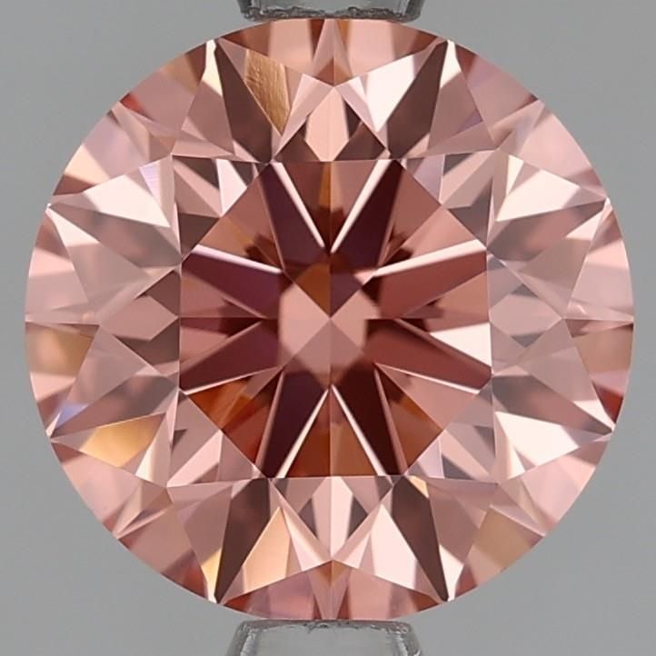 Round 1.52ct Fancy Orangey Pink VVS2 - Loose Lab Diamond: Round 1.52ct Fancy Orangey Pink VVS2 - Loose Lab Diamond Item Specifics: Source: This Is A Real Diamond Grown In A Lab Not Mined. Carat: 1.52 Cut: EX Color: Fancy Orangey Pink Clarity: VVS2 Polish: