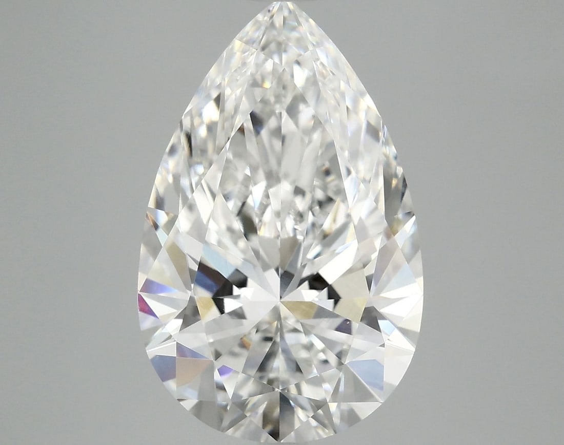 IGI Pear 5.07ct E VVS2 - Loose Lab Diamond: IGI Pear 5.07ct E VVS2 - Loose Lab Diamond Item Specifics: Source: This Is A Real Diamond Grown In A Lab Not Mined. Carat: 5.07 Cut: - Color: E Clarity: VVS2 Polish: EX Symmetry: EX Measurements: 15.1
