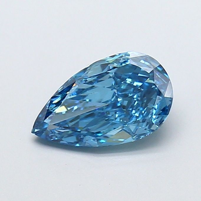IGI Pear 1.18ct Fancy Vivid Blue VVS2 - Loose Lab Diamond: IGI Pear 1.18ct Fancy Vivid Blue VVS2 - Loose Lab Diamond Item Specifics: Source: This Is A Real Diamond Grown In A Lab Not Mined. Carat: 1.18 Cut: - Color: Fancy Vivid Blue Clarity: VVS2 Polish: EX S