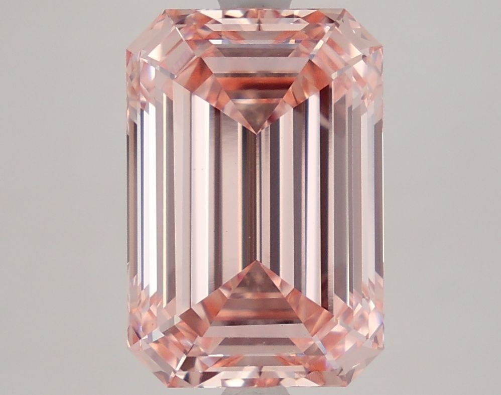 IGI Emerald 5.08ct Fancy Intense Pink VVS2 - Loose Lab Diamond (1 of 1)