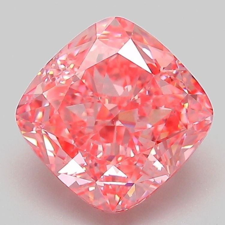 IGI Cushion Modified 3.1ct Fancy Vivid Pink VVS2 - Loose Lab Diamond: IGI Cushion Modified 3.1ct Fancy Vivid Pink VVS2 - Loose Lab Diamond Item Specifics: Source: This Is A Real Diamond Grown In A Lab Not Mined. Carat: 3.1 Cut: - Color: Fancy Vivid Pink Clarity: VVS2 Po