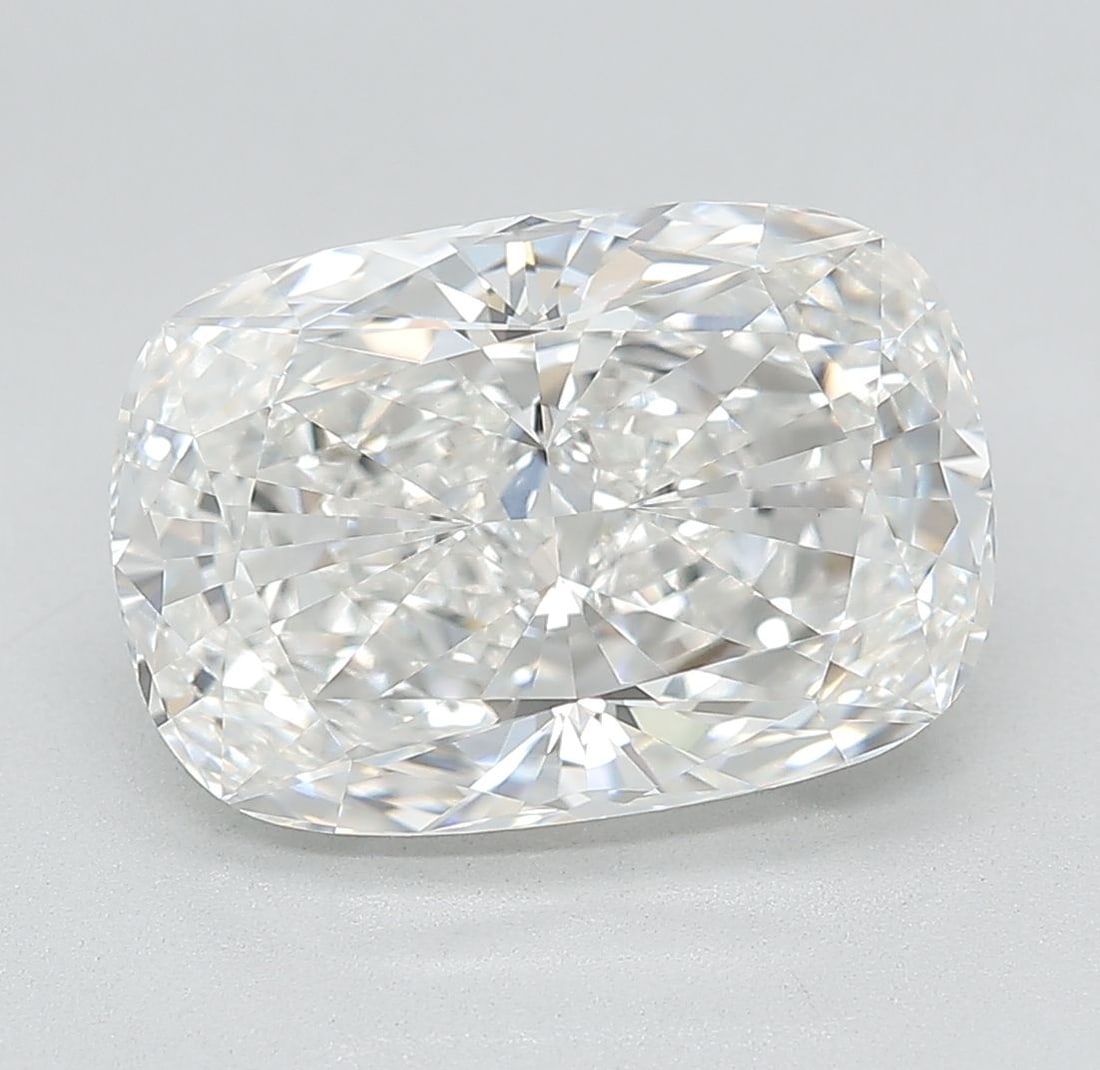 IGI Cushion Modified 5.02ct E VVS2 - Loose Lab Diamond: IGI Cushion Modified 5.02ct E VVS2 - Loose Lab Diamond Item Specifics: Source: This Is A Real Diamond Grown In A Lab Not Mined. Carat: 5.02 Cut: - Color: E Clarity: VVS2 Polish: EX Symmetry: EX Measur