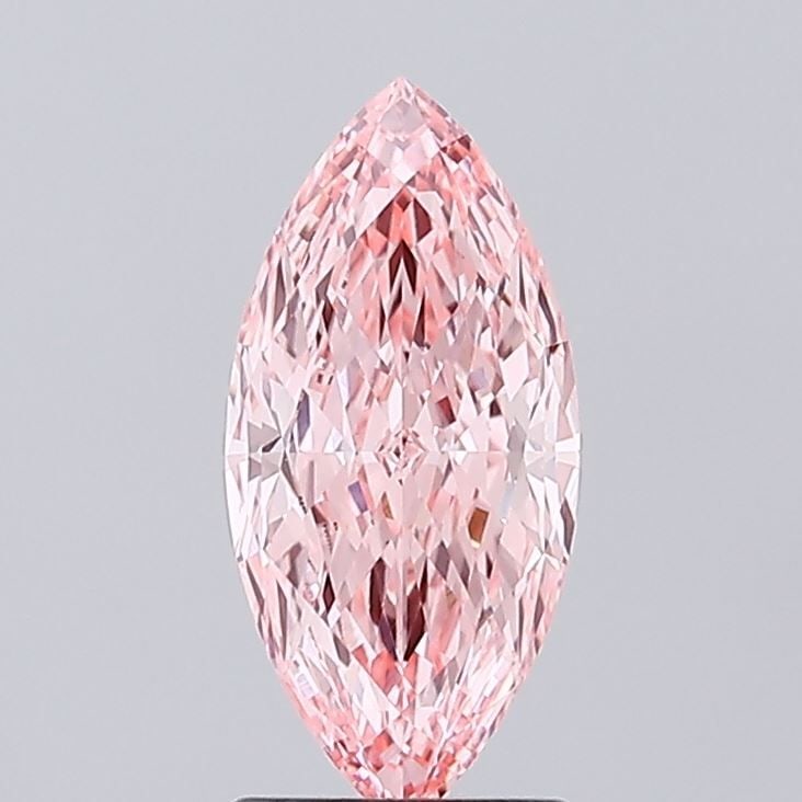 IGI Marquise 1.59ct Fancy Vivid Pink VVS2 - Loose Lab Diamond: IGI Marquise 1.59ct Fancy Vivid Pink VVS2 - Loose Lab Diamond Item Specifics: Source: This Is A Real Diamond Grown In A Lab Not Mined. Carat: 1.59 Cut: - Color: Fancy Vivid Pink Clarity: VVS2 Polish: 