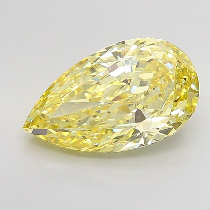 IGI Pear 5.09ct Fancy Intense Yellow VVS2 - Loose Lab Diamond: IGI Pear 5.09ct Fancy Intense Yellow VVS2 - Loose Lab Diamond Item Specifics: Source: This Is A Real Diamond Grown In A Lab Not Mined. Carat: 5.09 Cut: - Color: Fancy Intense Yellow Clarity: VVS2 Poli