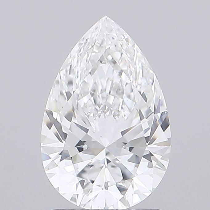 IGI Pear 1.42ct E VVS2 - Loose Lab Diamond: IGI Pear 1.42ct E VVS2 - Loose Lab Diamond Item Specifics: Source: This Is A Real Diamond Grown In A Lab Not Mined. Carat: 1.42 Cut: - Color: E Clarity: VVS2 Polish: EX Symmetry: EX Measurements: 9.81