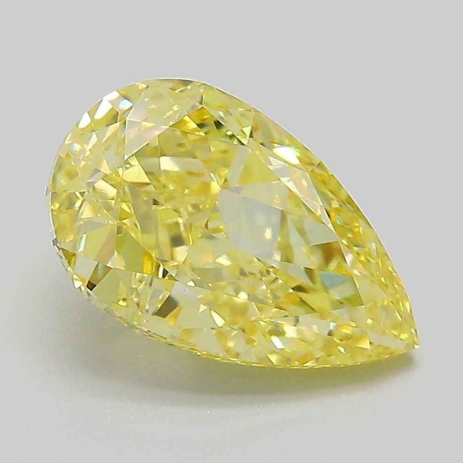 IGI Pear 3.09ct Fancy Intense Yellow VVS2 - Loose Lab Diamond: IGI Pear 3.09ct Fancy Intense Yellow VVS2 - Loose Lab Diamond Item Specifics: Source: This Is A Real Diamond Grown In A Lab Not Mined. Carat: 3.09 Cut: - Color: Fancy Intense Yellow Clarity: VVS2 Poli