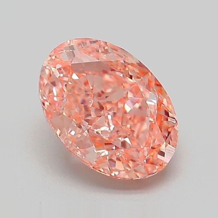 IGI Oval 1.7ct Fancy Vivid Pink VVS2 - Loose Lab Diamond: IGI Oval 1.7ct Fancy Vivid Pink VVS2 - Loose Lab Diamond Item Specifics: Source: This Is A Real Diamond Grown In A Lab Not Mined. Carat: 1.7 Cut: - Color: Fancy Vivid Pink Clarity: VVS2 Polish: EX Sym