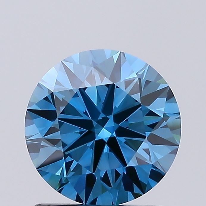 IGI Round 1.43ct Fancy Vivid Blue VVS2 - Ideal Loose Lab Diamond: IGI Round 1.43ct Fancy Vivid Blue VVS2 - Ideal Loose Lab Diamond Item Specifics: Source: This Is A Real Diamond Grown In A Lab Not Mined. Carat: 1.43 Cut: ID Color: Fancy Vivid Blue Clarity: VVS2 Poli