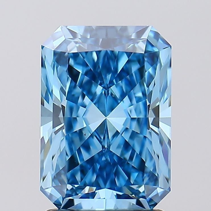 IGI Radiant 1.93ct Fancy Vivid Blue VVS1 - Loose Lab Diamond: IGI Radiant 1.93ct Fancy Vivid Blue VVS1 - Loose Lab Diamond Item Specifics: Source: This Is A Real Diamond Grown In A Lab Not Mined. Carat: 1.93 Cut: - Color: Fancy Vivid Blue Clarity: VVS1 Polish: G