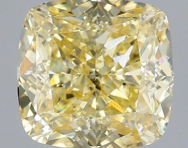 IGI Cushion Modified 2.58ct Fancy Intense Yellow VVS2 - Loose Lab Diamond: IGI Cushion Modified 2.58ct Fancy Intense Yellow VVS2 - Loose Lab Diamond Item Specifics: Source: This Is A Real Diamond Grown In A Lab Not Mined. Carat: 2.58 Cut: - Color: Fancy Intense Yellow Clarit