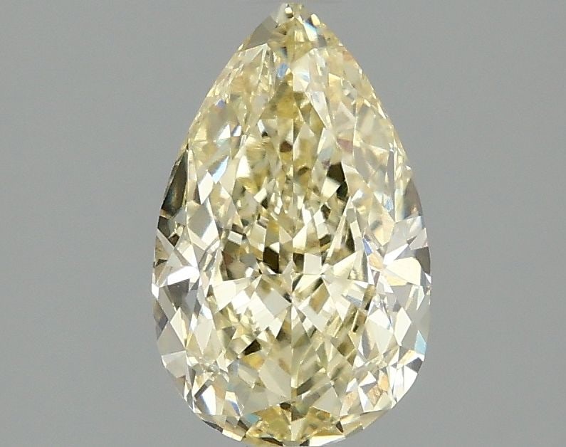 IGI Pear 1.59ct Fancy Intense Yellow VVS2 - Loose Lab Diamond: IGI Pear 1.59ct Fancy Intense Yellow VVS2 - Loose Lab Diamond Item Specifics: Source: This Is A Real Diamond Grown In A Lab Not Mined. Carat: 1.59 Cut: - Color: Fancy Intense Yellow Clarity: VVS2 Poli