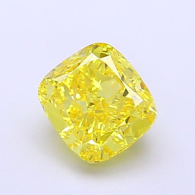 IGI Cushion Modified 1.51ct Fancy Vivid Yellow IF - Loose Lab Diamond: IGI Cushion Modified 1.51ct Fancy Vivid Yellow IF - Loose Lab Diamond Item Specifics: Source: This Is A Real Diamond Grown In A Lab Not Mined. Carat: 1.51 Cut: - Color: Fancy Vivid Yellow Clarity: IF 
