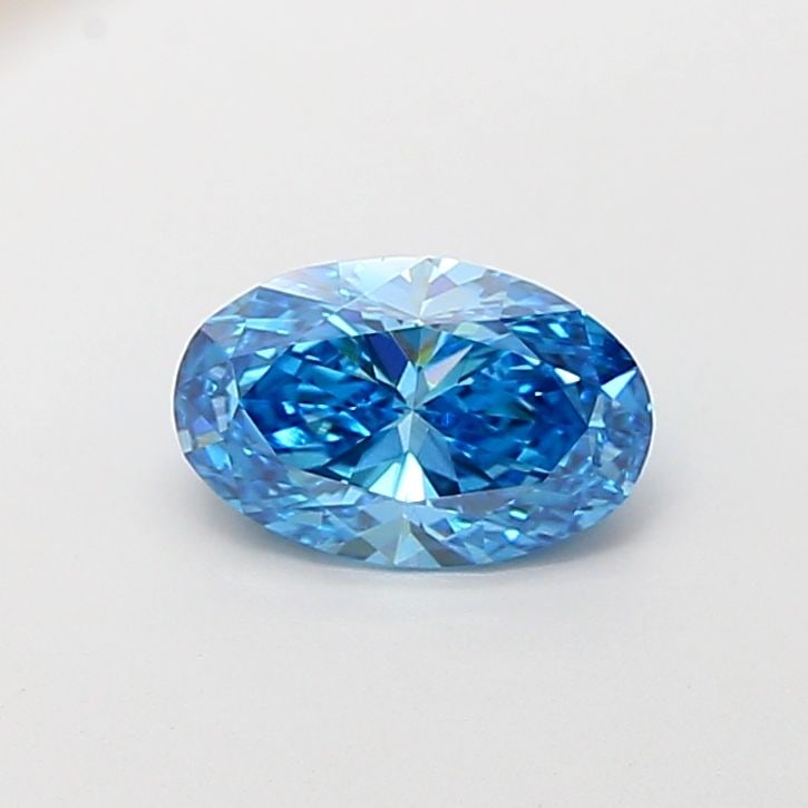 IGI Oval 1.51ct Fancy Vivid Blue VVS2 - Loose Lab Diamond: IGI Oval 1.51ct Fancy Vivid Blue VVS2 - Loose Lab Diamond Item Specifics: Source: This Is A Real Diamond Grown In A Lab Not Mined. Carat: 1.51 Cut: - Color: Fancy Vivid Blue Clarity: VVS2 Polish: EX S