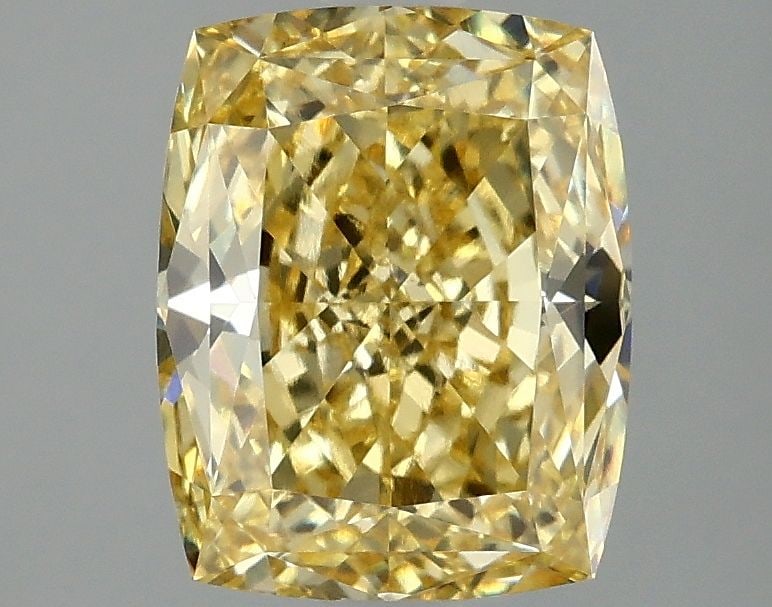 IGI Cushion Modified 2.65ct Fancy Vivid Yellow VVS2 - Loose Lab Diamond: IGI Cushion Modified 2.65ct Fancy Vivid Yellow VVS2 - Loose Lab Diamond Item Specifics: Source: This Is A Real Diamond Grown In A Lab Not Mined. Carat: 2.65 Cut: - Color: Fancy Vivid Yellow Clarity: V