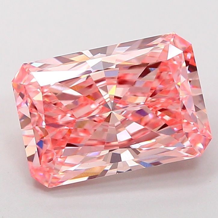 IGI Radiant 4.11ct Fancy Vivid Pink VVS2 - Loose Lab Diamond: IGI Radiant 4.11ct Fancy Vivid Pink VVS2 - Loose Lab Diamond Item Specifics: Source: This Is A Real Diamond Grown In A Lab Not Mined. Carat: 4.11 Cut: - Color: Fancy Vivid Pink Clarity: VVS2 Polish: E