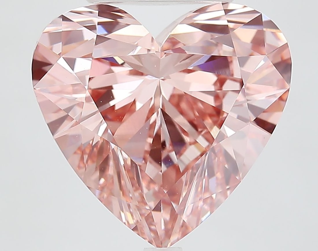 IGI Heart 8.03ct Fancy Vivid Pink VVS2 - Loose Lab Diamond: IGI Heart 8.03ct Fancy Vivid Pink VVS2 - Loose Lab Diamond Item Specifics: Source: This Is A Real Diamond Grown In A Lab Not Mined. Carat: 8.03 Cut: - Color: Fancy Vivid Pink Clarity: VVS2 Polish: EX 