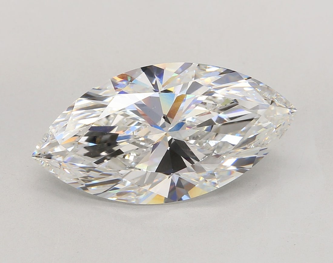IGI Marquise 9.04ct F VVS2 - Loose Lab Diamond: IGI Marquise 9.04ct F VVS2 - Loose Lab Diamond Item Specifics: Source: This Is A Real Diamond Grown In A Lab Not Mined. Carat: 9.04 Cut: - Color: F Clarity: VVS2 Polish: EX Symmetry: EX Measurements: 