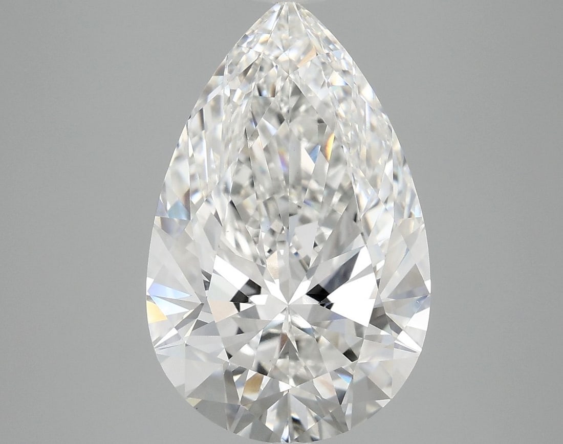 IGI Pear 5.08ct F VVS2 - Loose Lab Diamond: IGI Pear 5.08ct F VVS2 - Loose Lab Diamond Item Specifics: Source: This Is A Real Diamond Grown In A Lab Not Mined. Carat: 5.08 Cut: - Color: F Clarity: VVS2 Polish: EX Symmetry: EX Measurements: 15.2