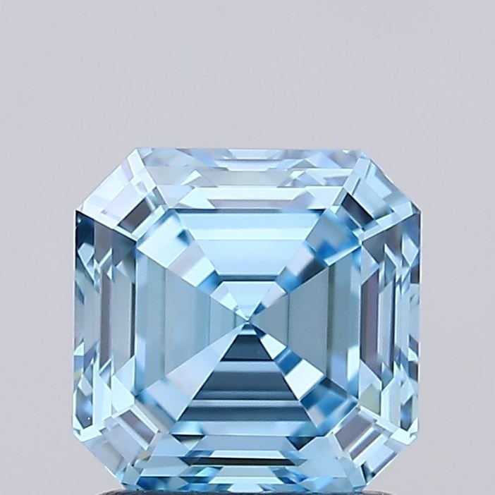 IGI Asscher 1.64ct Fancy Vivid Blue VVS2 - Loose Lab Diamond: IGI Asscher 1.64ct Fancy Vivid Blue VVS2 - Loose Lab Diamond Item Specifics: Source: This Is A Real Diamond Grown In A Lab Not Mined. Carat: 1.64 Cut: - Color: Fancy Vivid Blue Clarity: VVS2 Polish: E