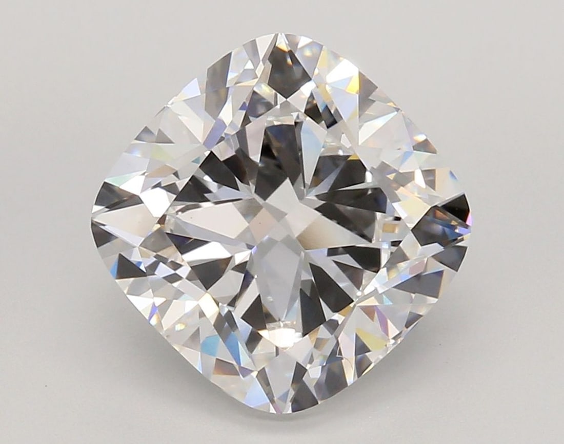 IGI Cushion Modified 5.53ct E VVS2 - Loose Lab Diamond: IGI Cushion Modified 5.53ct E VVS2 - Loose Lab Diamond Item Specifics: Source: This Is A Real Diamond Grown In A Lab Not Mined. Carat: 5.53 Cut: - Color: E Clarity: VVS2 Polish: EX Symmetry: EX Measur